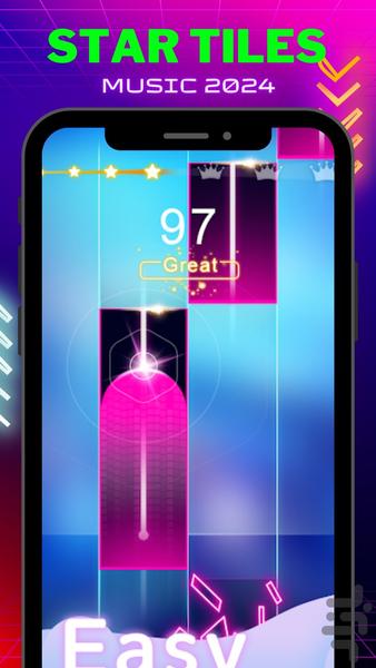 Tiles3 Games Piano - عکس بازی موبایلی اندروید