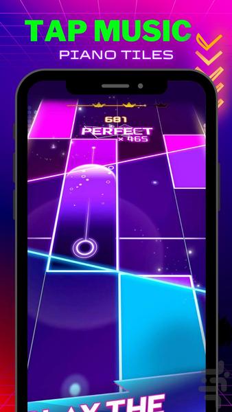 Tiles۳ Games Piano - عکس بازی موبایلی اندروید