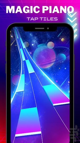 Tiles۳ Games Piano - عکس بازی موبایلی اندروید