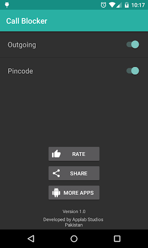 Call Blocker:Outgoing+Incoming - عکس برنامه موبایلی اندروید