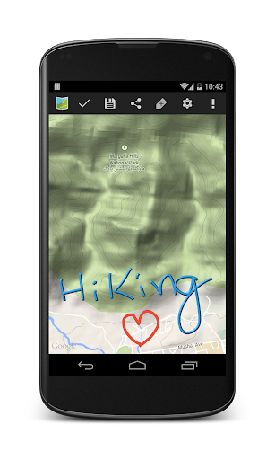 Map & Draw: Draw on Map - عکس برنامه موبایلی اندروید