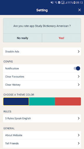 Study Dictionary of American English - عکس برنامه موبایلی اندروید