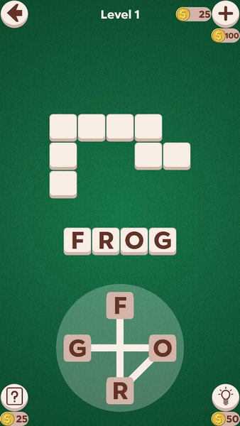 Make Words-7 - Gameplay image of android game