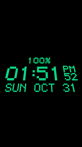 3D Digital Clock-7 - Image screenshot of android app