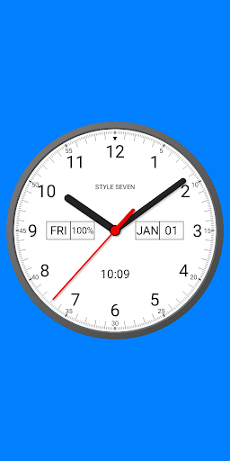 Analog Clock 24-7 - Image screenshot of android app