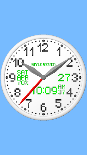 3D Analog Clock-7 - Image screenshot of android app