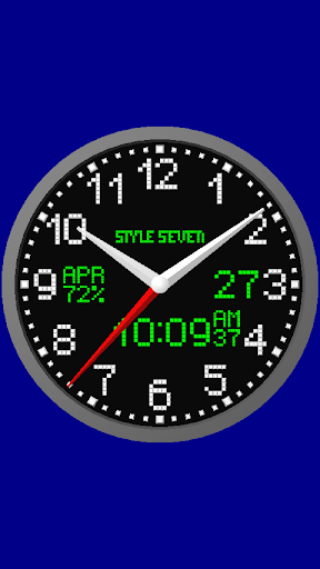 3D Analog Clock-7 - Image screenshot of android app