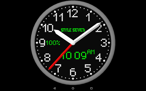 3D Analog Clock-7 - Image screenshot of android app