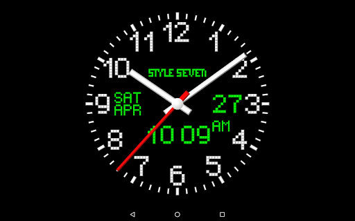 3D Analog Clock-7 - Image screenshot of android app