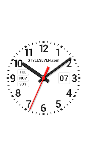 Analog Clock Constructor-۷ - عکس برنامه موبایلی اندروید