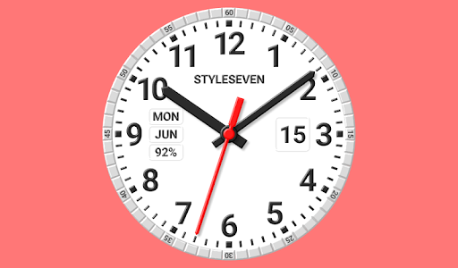 Analog Clock Constructor-۷ - عکس برنامه موبایلی اندروید