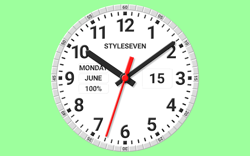 Analog Clock Constructor-۷ - عکس برنامه موبایلی اندروید