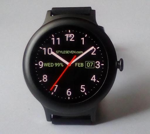 Analog Watch Face-7 for Wear OS by Google - عکس برنامه موبایلی اندروید