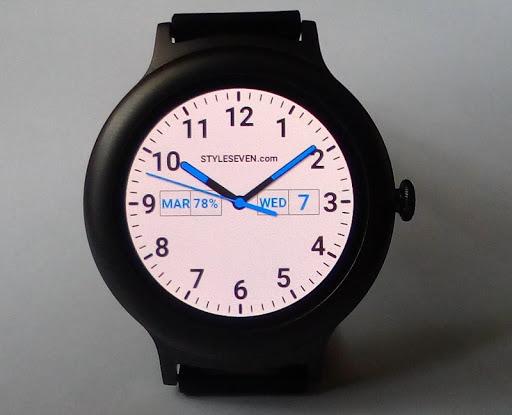 Analog Watch Face Plus-7 for Wear OS by Google - عکس برنامه موبایلی اندروید