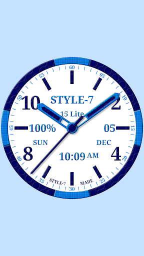 Brand Analog Clock-7 - عکس برنامه موبایلی اندروید