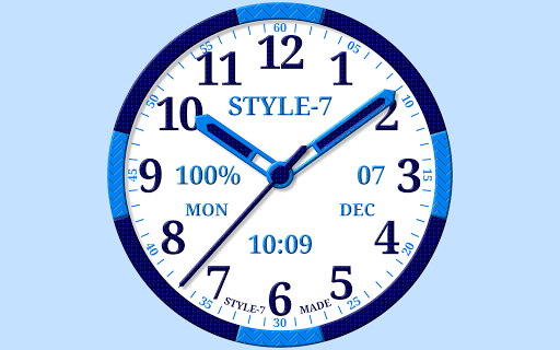 Brand Analog Clock-۷ - عکس برنامه موبایلی اندروید
