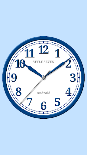 Classic Analog Clock-7 - Image screenshot of android app