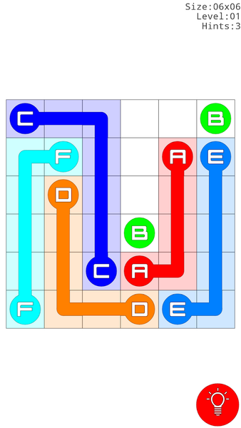 Connect the Dots-7 - Gameplay image of android game