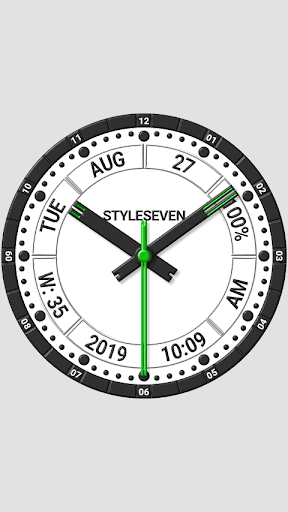 Analog Clock Live Wallpaper7 for Android  Download the APK from Uptodown