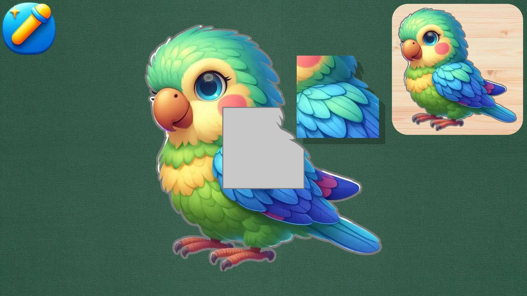 Kid Puzzle-7 - Gameplay image of android game