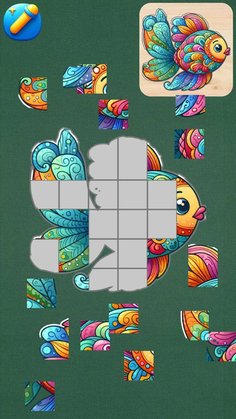Kid Puzzle-7 - Gameplay image of android game