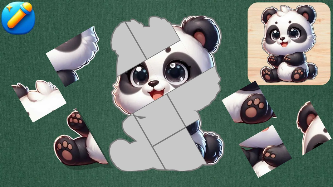 Kid Puzzle-7 - Gameplay image of android game