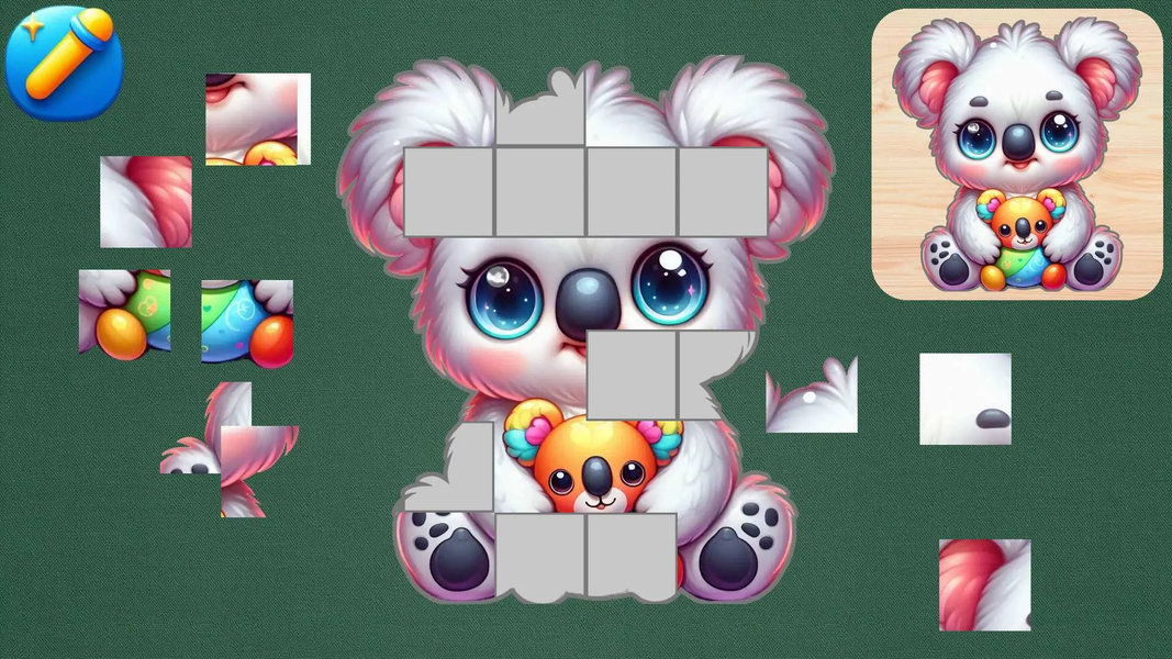 Kid Puzzle-7 - Gameplay image of android game