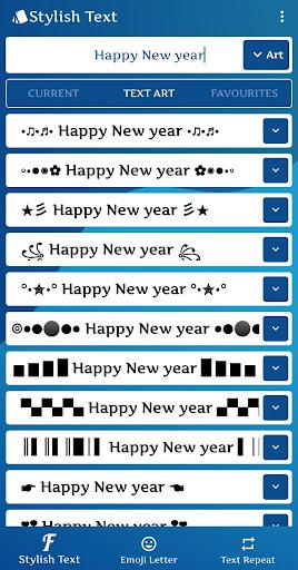 Stylish text app fancy letters - عکس برنامه موبایلی اندروید