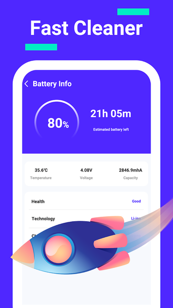 Fast Cleaner-Master of Cleaner - عکس برنامه موبایلی اندروید