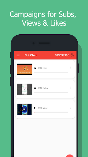 SubChat - Sub۴Sub - عکس برنامه موبایلی اندروید