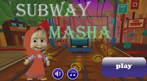 Subway Masha Run - عکس بازی موبایلی اندروید