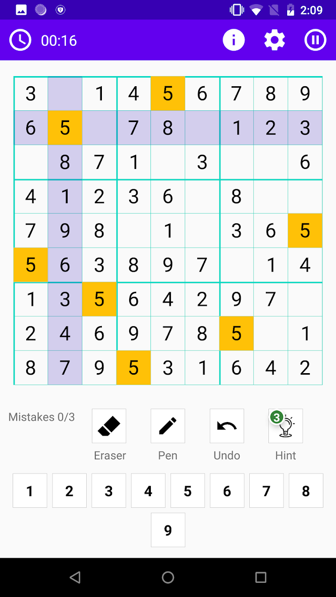 بازی Sudoku Puzzles Daily Sudoku, دانلود بازار