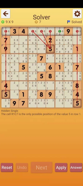 Sudoku Pro-Classic Puzzle Game - Gameplay image of android game