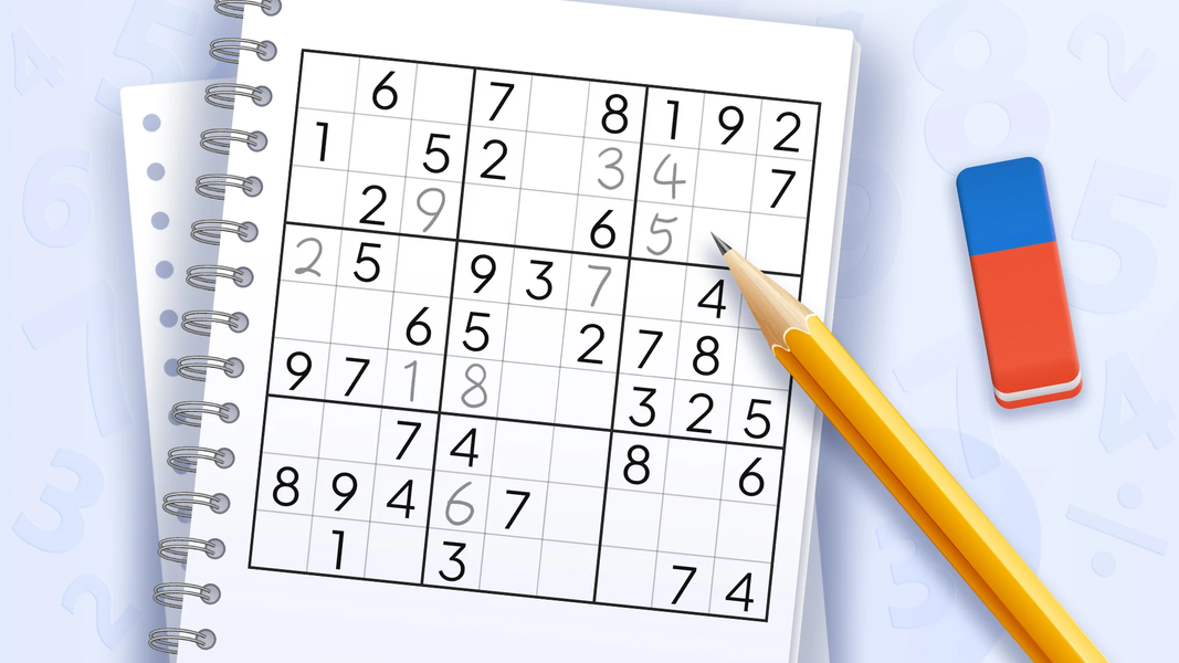 Sudoku - Classic Sudoku Puzzle - Gameplay image of android game