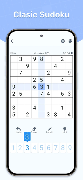 Sudoku, Classic Sudoku Puzzle - عکس بازی موبایلی اندروید