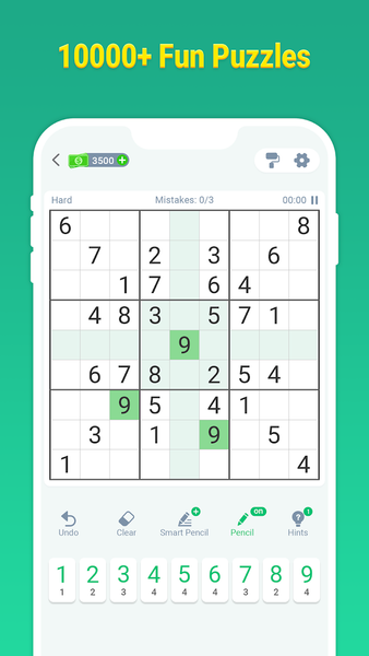 Sudoku - Image screenshot of android app