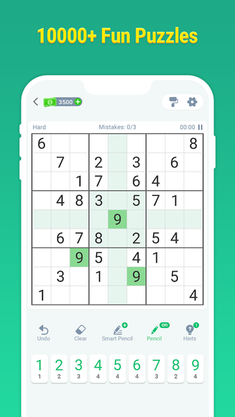 Sudoku - عکس برنامه موبایلی اندروید