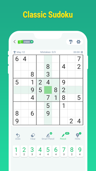 Sudoku - Image screenshot of android app