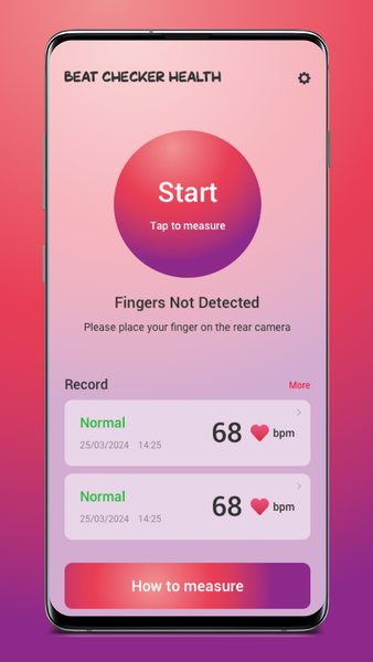 Beat Checker Health - Image screenshot of android app