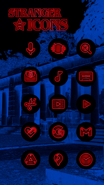 Stranger Icons - Icon Pack - Image screenshot of android app