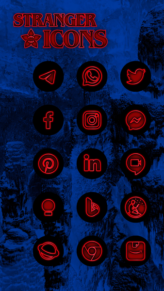 Stranger Icons - Icon Pack - Image screenshot of android app