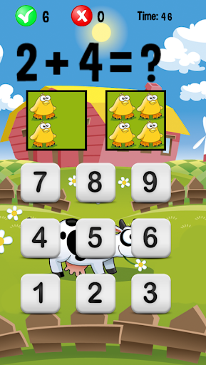 sums Kids - Gameplay image of android game