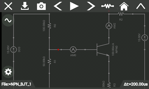 Circuit Solver: Simulator & Schematic Editor - Image screenshot of android app