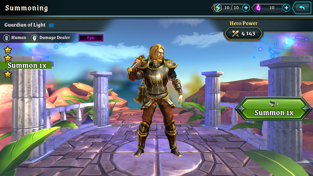 Summoners Raid: War Legend RPG - Gameplay image of android game