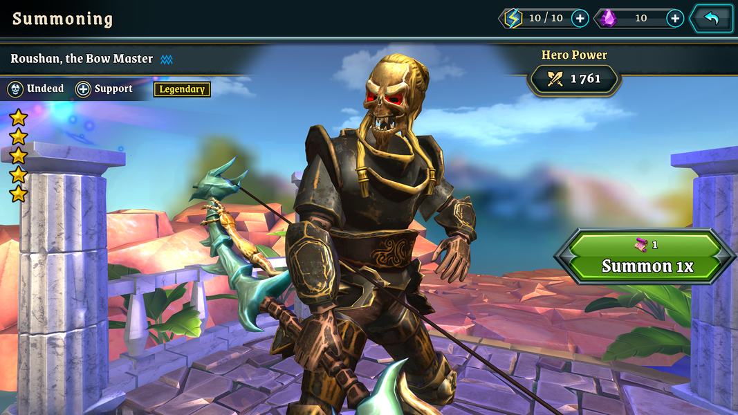 Summoners Raid: War Legend RPG - Gameplay image of android game