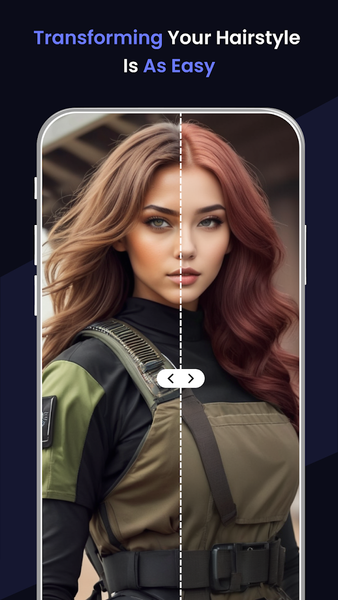AI Hair Changer - عکس برنامه موبایلی اندروید