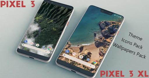 Theme for Google pixel 3 / Google pixel 3xl - عکس برنامه موبایلی اندروید