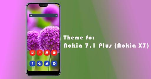 Theme for Nokia 7.1/ Nokia 7.1 plus/ Nokia x7 - عکس برنامه موبایلی اندروید