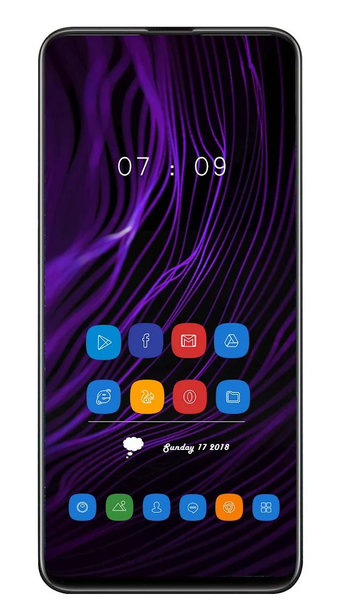 Theme for ZTE Nubia X - عکس برنامه موبایلی اندروید