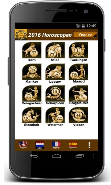 Sun Signs Horoscopes - Image screenshot of android app